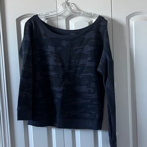 Sanctuary Navy Camouflage Sweatshirt